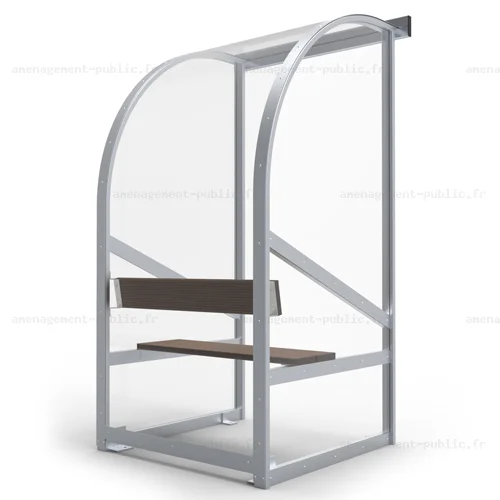 Banc de touche 2 places pour aménagement des stades